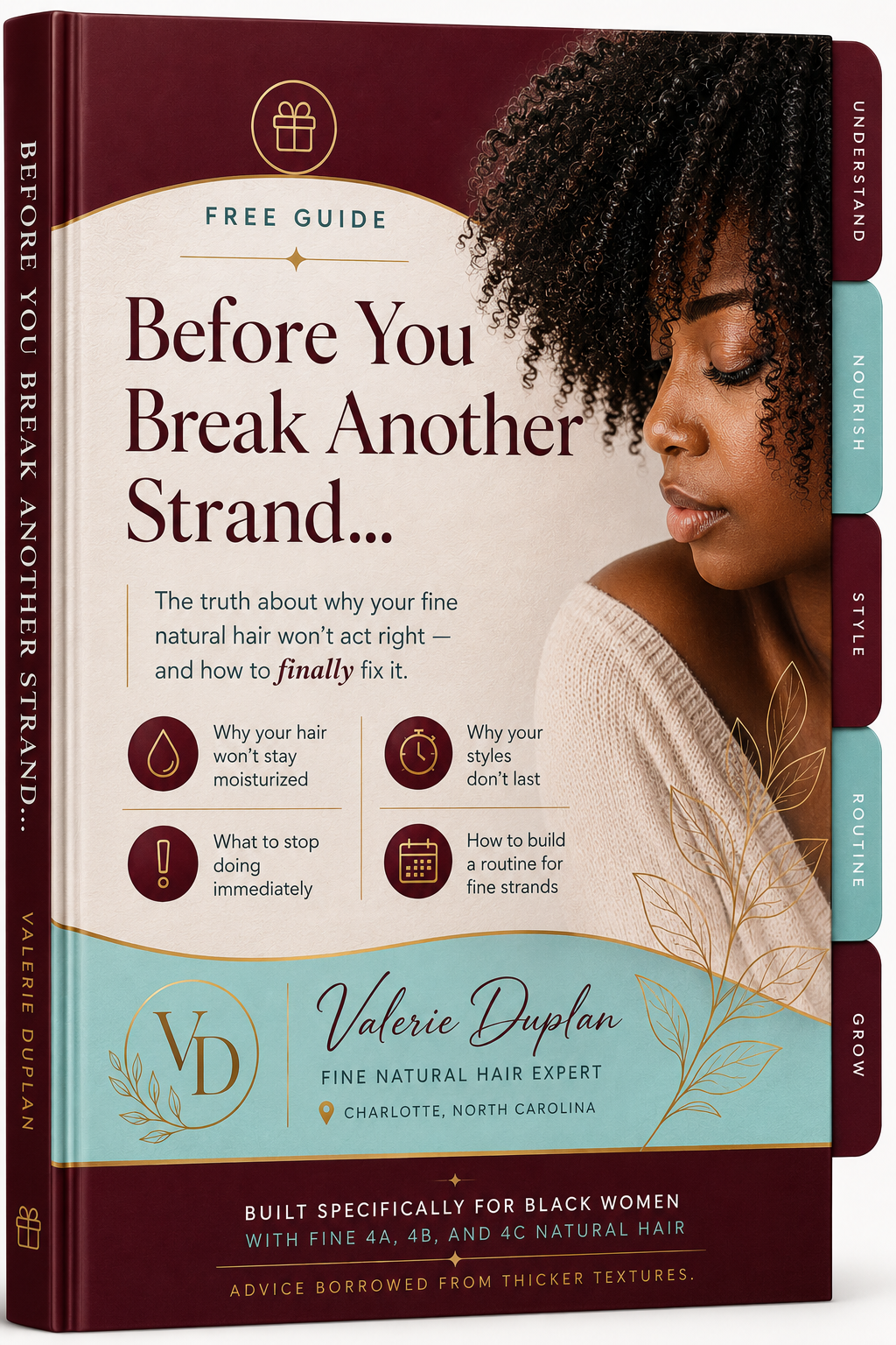 The Fine Natural Hair Free Guide — by Valerie Duplan
